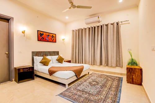 Vijeta Farms | 3-BHK With Private Pool, Lawn, Terrace & Bonfire