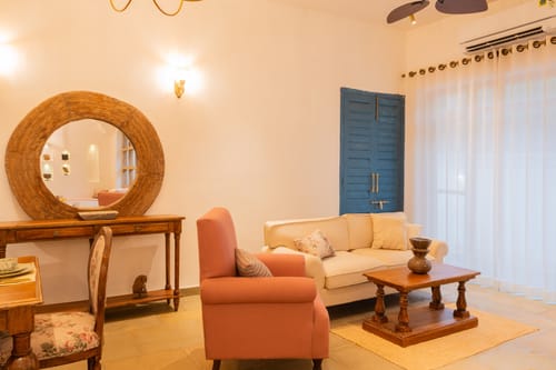 Amayah Rasa | 4-BHK Opulent Villa With Steam Room, Open Shower, Private Pool & Lift
