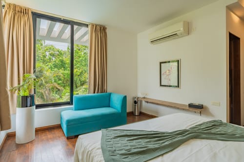 Lushe | Serene 3-BHK Villa Near Popular Beaches With Private Pool & Terrace