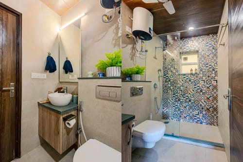 Veera Marina | Charming 3-BHK Apt Near Candolim Beach With Common Pools & Lift