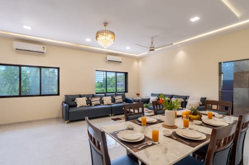The Fernstead | Hillview 5-BHK Villa With Private Pool & Terrace; Near Major Beaches