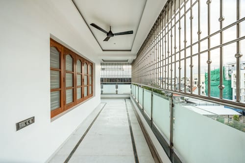 HSR Penthouse | Spacious 4-BHK Apartment with Living, Lounge Area, Study Room, Terrace & Balconies