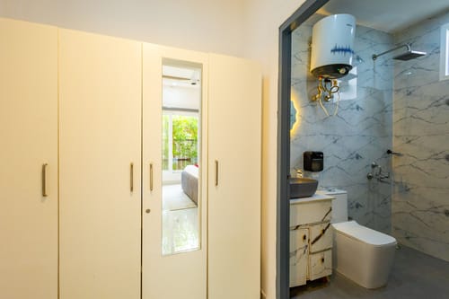 Nathaniel | Pet-friendly 3-BHK Farmhouse With Private Pool, Gazebo & Lush Garden