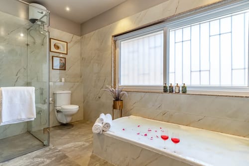 Shourya Eden | 3-BHK | Pvt Pool & Garden | Scenic Views