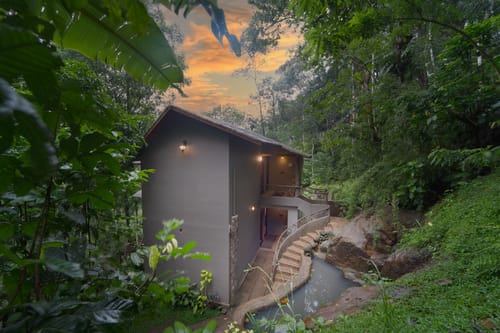 Panchavadi | Tree House On 10-acre Land With Natural Pool, Garden & Restro