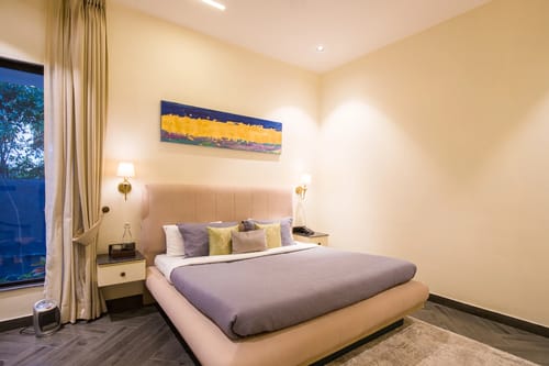 Ibiza | Luxe 4-BHK Farmhouse With Private Pool, Garden & Indoor Bar