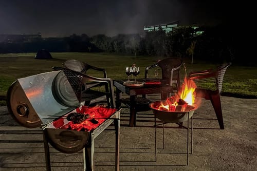 Anantara | 3-BHK | Pet-Friendly Farmstay With Private Pool | Camel Rides & more 