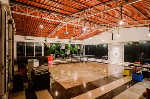 Ayur Kutir | 9-BHK Retreat With Private Pool, Glass Pool, Garden, Gazebo, Jacuzzi & Spa room