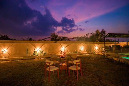 The Bliss Nestlewood | 2-BHK Villa With Private Pool, Lush Garden & Poolside Gazebo