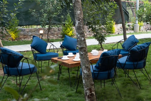 Maple House | Hillside 3-BHK Retreat with Private Pool, Jacuzzi, Open Pizzeria & Bonfire Area