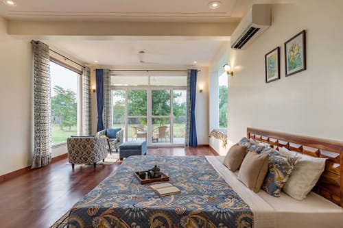 Raga | 2-BHK | Pvt Pool | Garden | Gazebo | Entertainment Lounge | Kids Play Area