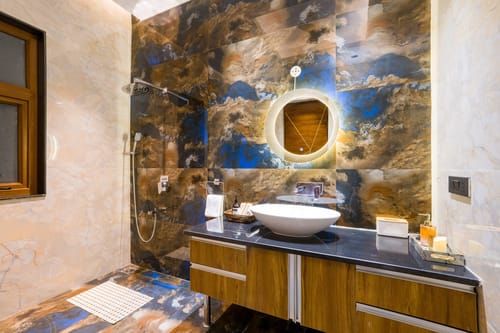 Sanisa Farm |  3-BHK Farmhouse With Private Pool, Game Zone & Lush Garden