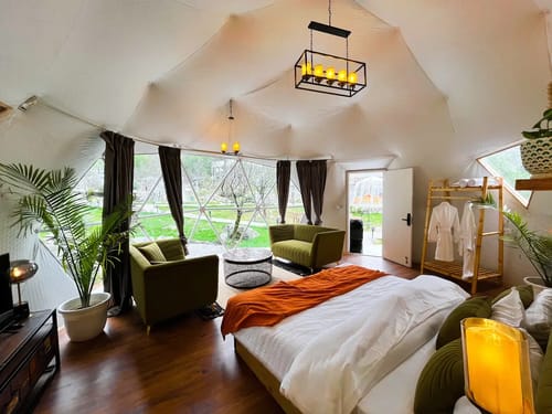 Imperial glamping dome 4