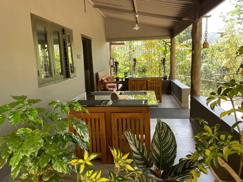 Panchavadi | 10-acre Land With 6 Forest-Facing Rooms, Natural Mountain Pool, Garden & Restro