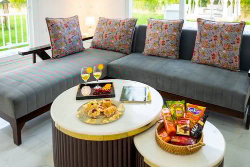 Nathaniel | Pet-friendly 3-BHK Farmhouse With Private Pool, Gazebo & Lush Garden