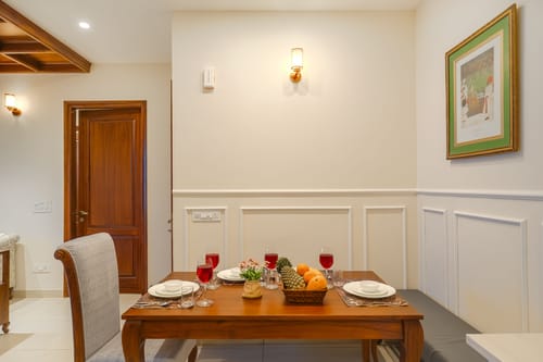 Konifer Wild Fern | Hilltop 2-BHK Retreat with Scenic Views, Shared Garden & Outdoor Seating Space