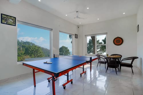 Stars and WindSongs | 1 Suite with Summer Pool, Private Balcony, Garden, Games, Restro & Hill Views