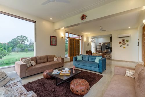 Raga | 2-BHK | Pvt Pool | Garden | Gazebo | Entertainment Lounge | Kids Play Area