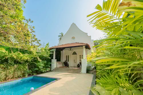 Maison 10 | Luxe 4-BHK Villa With Pvt Pool, Garden & Portuguese Charm
