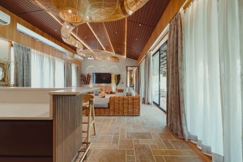 Ananta Bliss Taksu | 2-BHK Villa On 1-Acre of Land with Shared Pool, Gazebo, Garden & a Firepit Lounge