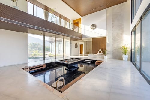 Kvanya Mansion | Regal 5-BHK Getaway With Pvt Pool, Home Theater, Gym & Garden