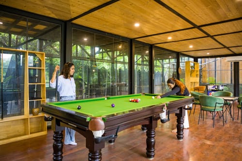 Raha Farms | 1 Cottage With Common Pool, Restaurant, Game Zone, Gym & Conference Area