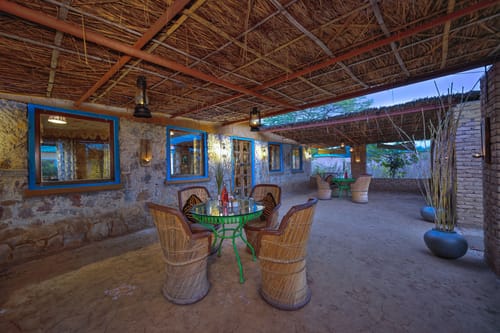Bagh Serai | Cottage With Plunge Pool on 5-Acre Land Near Forest With Common Pool & Restro