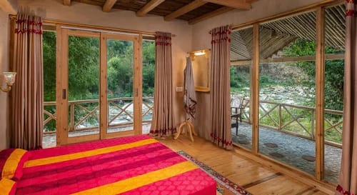 Sunshine Himalayan Cottage Per Room Tirthan Valley