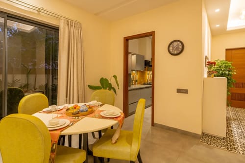 Laguna Echo | Serene Pet-friendly 3-BHK Retreat With Private Pool & Garden Near Anjuna Beach