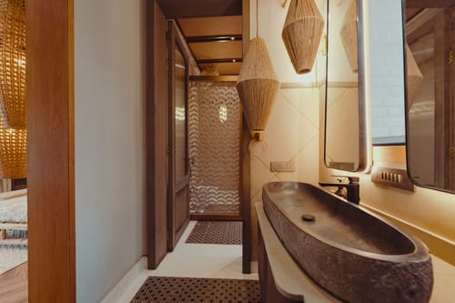 Ananta Bliss Talam | 2-BHK Pet-friendly Villa & 1 Tent On 1-Acre of Land with Shared Pool, Firepit, Garden & Gazebo