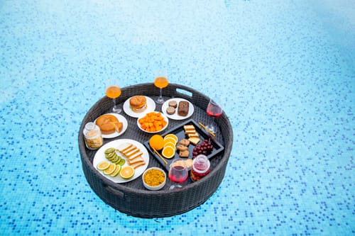 Lakemount | 2-BHK Getaway with Private Pool, Open-Air Gazebo & Terrace At Fatehsagar Lake