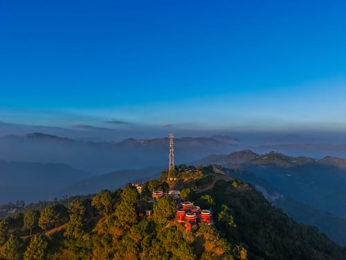 Stars and WindSongs | 1 Suite with Summer Pool, Private Balcony, Garden, Games, Restro & Hill Views