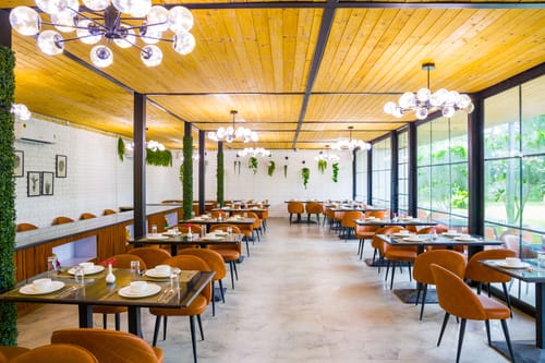 Raha Farms | 1 Cottage With Common Pool, Restaurant, Game Zone, Gym & Conference Area