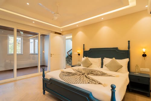 Solace Teal | Charming Pet-friendly 5-BHK Getaway With Private Pool | Grand Dining & 2 living spaces