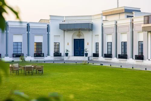 Ibiza | Luxe 4-BHK Farmhouse With Private Pool, Garden & Indoor Bar