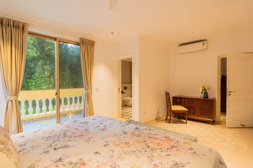 Kensho Daisy | Serene 5-BHK Villa With Private Pool, Common Pool, & Lift; Near Popular Beaches