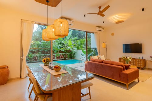 Mirai Villa Sukoon | 3-BHK | Pvt Pool | Proximity To Popular Beaches
