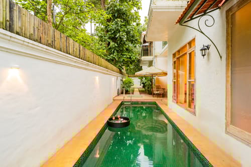 Amayah Rasa | 4-BHK Opulent Villa With Steam Room, Open Shower, Private Pool & Lift