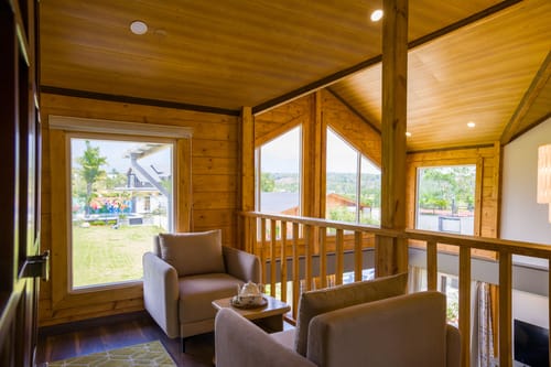 Esh Cottages Birch | Hillside 4-BHK Hideaway With Lush Garden, Common Pool, &  Gaming Zone