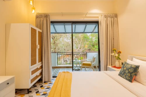 Laguna Echo | Serene Pet-friendly 3-BHK Retreat With Private Pool & Garden Near Anjuna Beach
