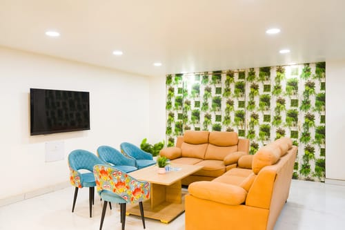 Miyabi Premium Suite | Chic 1-BHK Suite With Common Pool, Terrace & Gym