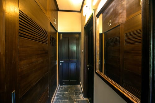 GlenBrook Estate Juniper | Hillside 1-BHK Suite with Shared Gazebo, Restro & Lounge Area Near Waterfall 