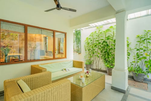 Villa Judiline | Elegant Pet-friendly 3-BHK Villa With Pvt Pool, Indoor Bar & Outdoor Sitting