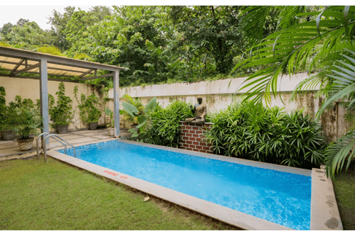 Villa Anasa | 4-BHK | Pvt Pool | Garden | Outdoor Sitting Area