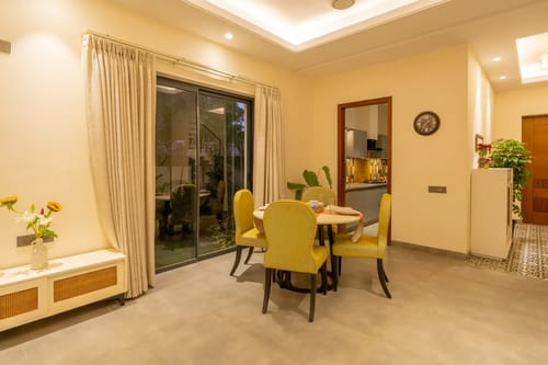 Laguna Echo | Serene Pet-friendly 3-BHK Retreat With Private Pool & Garden Near Anjuna Beach