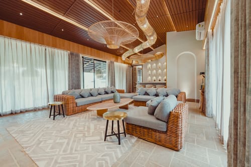 Ananta Bliss Talam | 2-BHK Pet-friendly Villa & 1 Tent On 1-Acre of Land with Shared Pool, Firepit, Garden & Gazebo