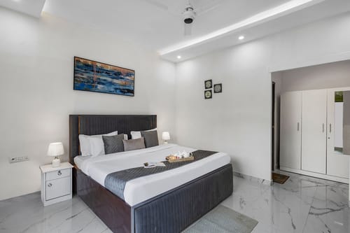 Nathaniel | Pet-friendly 3-BHK Farmhouse With Private Pool, Gazebo & Lush Garden