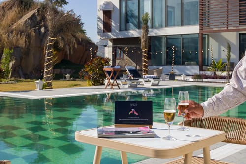 Kvanya Mansion | Regal 5-BHK Getaway With Pvt Pool, Home Theater, Gym & Garden