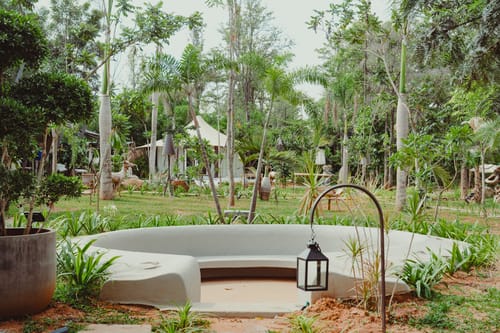 Common sunken fireplaces