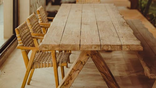 Villa 2 - Dining area 
